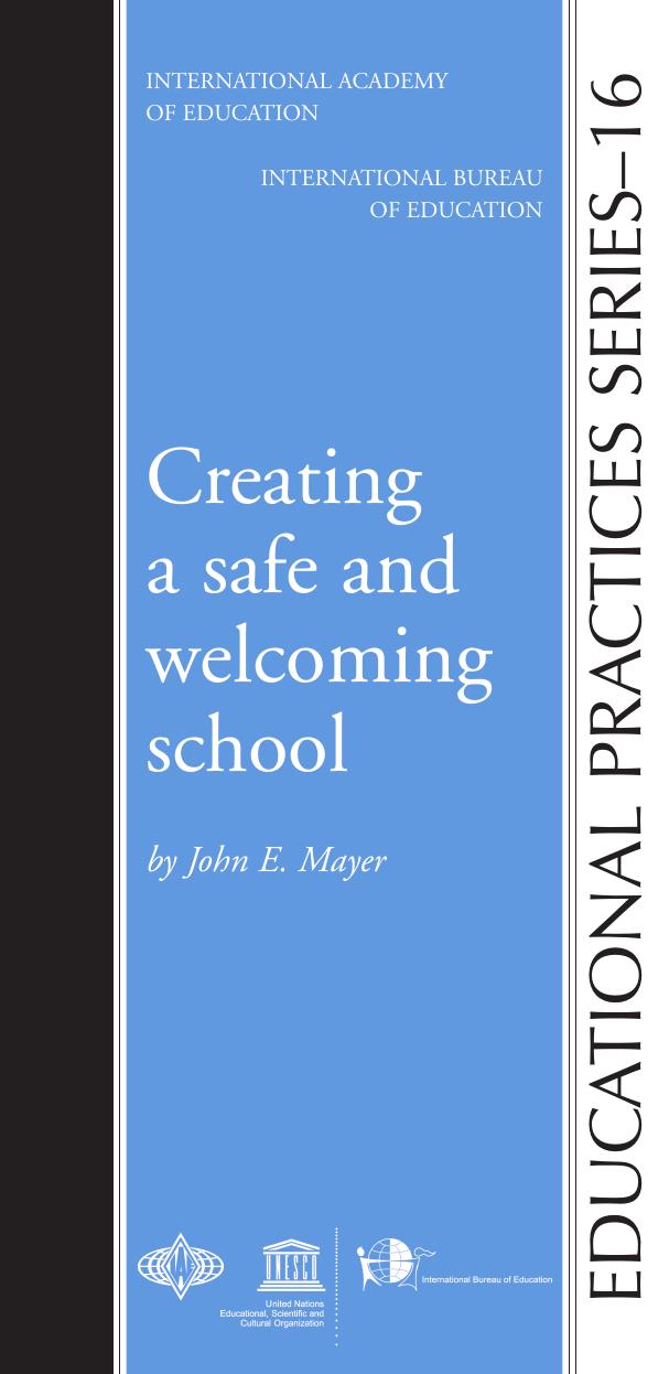 Creating a Safe and Welcoming School